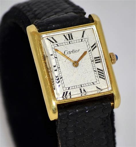 cartier tank ebay|older cartier tank watches.